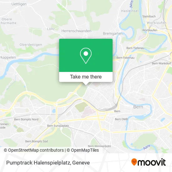 Pumptrack Halenspielplatz map