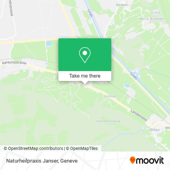 Naturheilpraxis Janser map