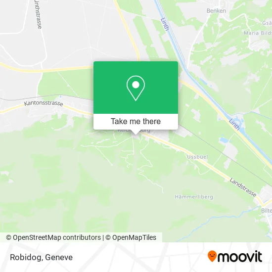 Robidog map