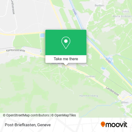 Post-Briefkasten map