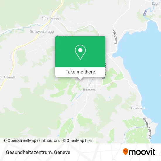 Gesundheitszentrum map