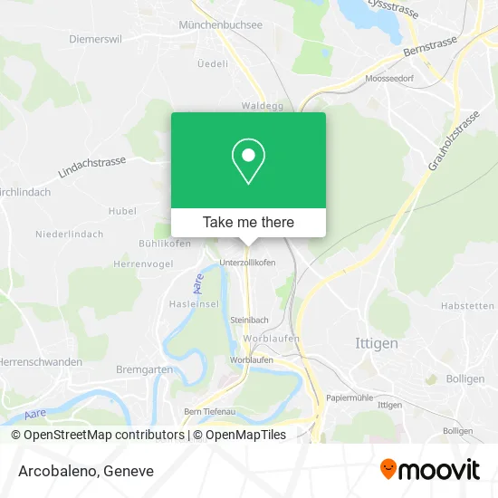 Arcobaleno map