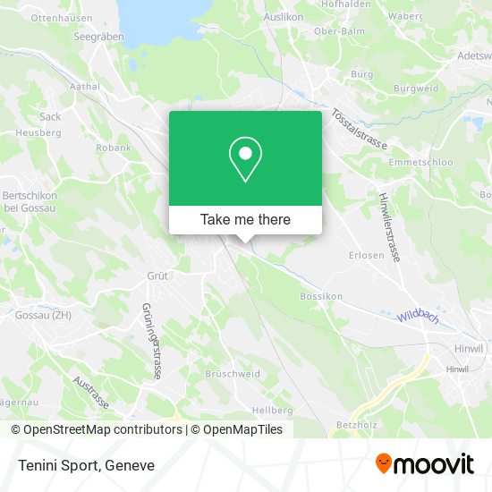 Tenini Sport map