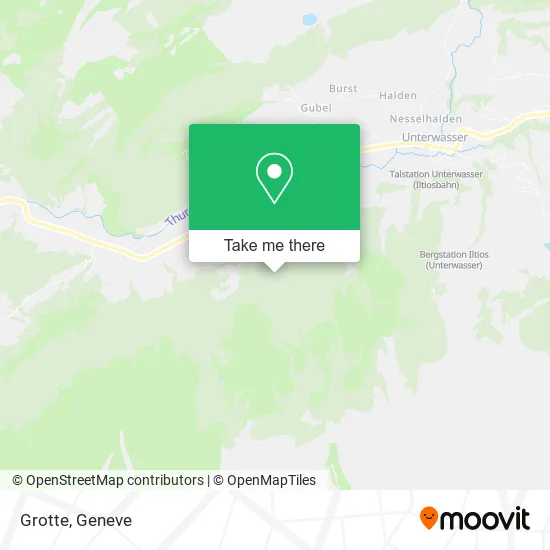 Grotte map