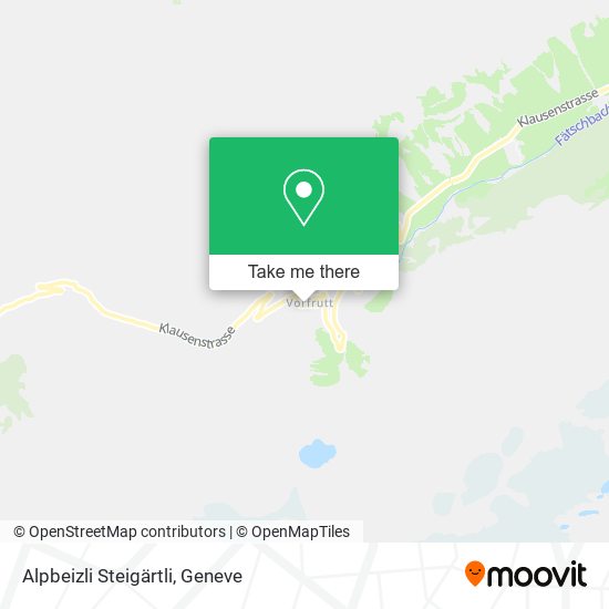 Alpbeizli Steigärtli map