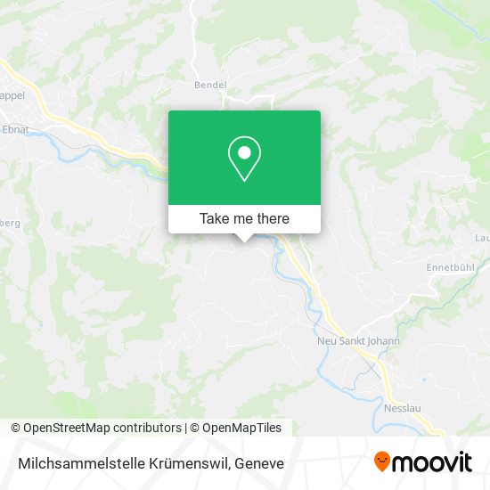 Milchsammelstelle Krümenswil map