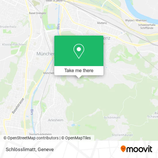 Schlösslimatt map