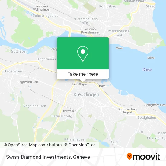 Swiss Diamond Investments map