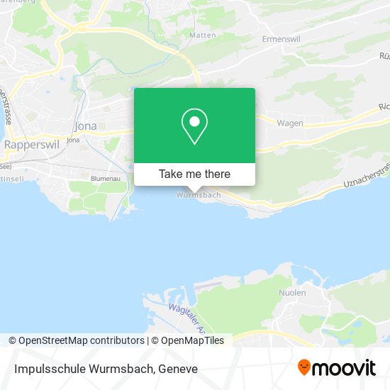 Impulsschule Wurmsbach map