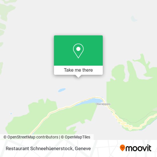 Restaurant Schneehüenerstock map