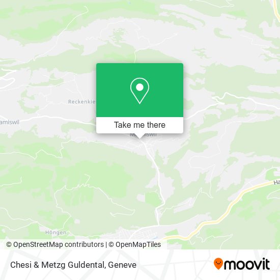 Chesi & Metzg Guldental map