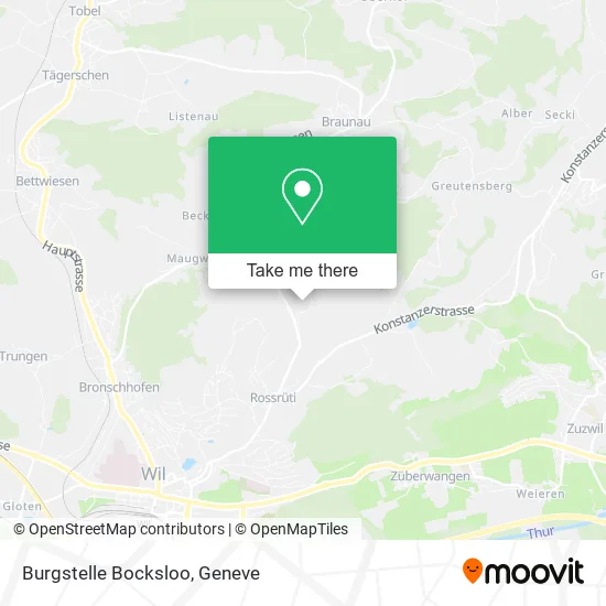 Burgstelle Bocksloo plan