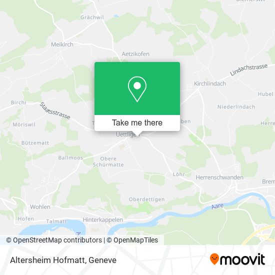 Altersheim Hofmatt map