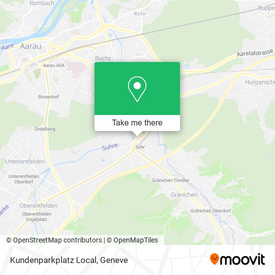 Kundenparkplatz Local map