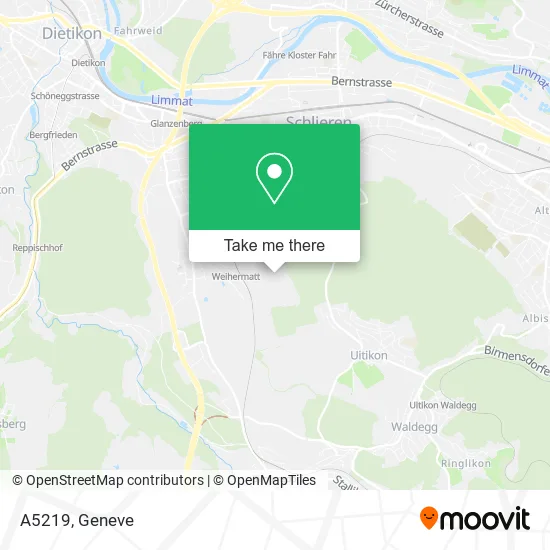 A5219 map