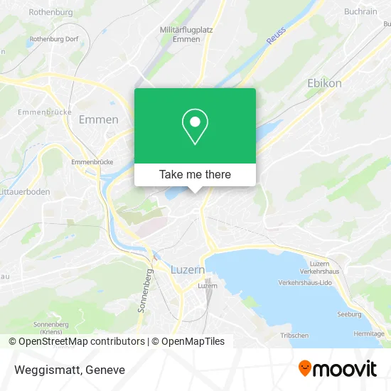Weggismatt map