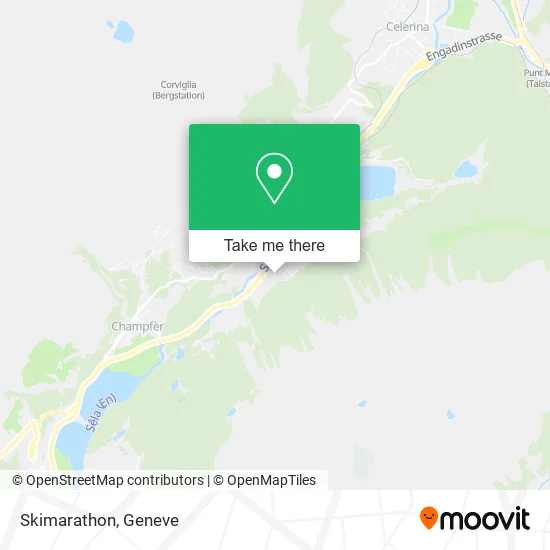 Skimarathon map
