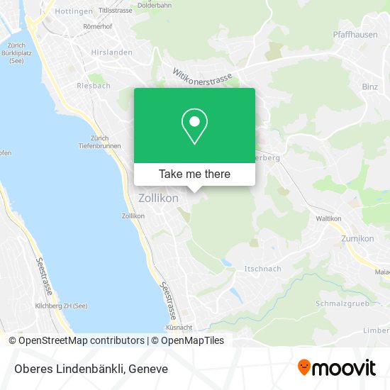 Oberes Lindenbänkli map