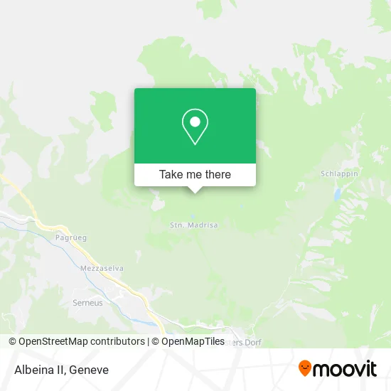 Albeina II map