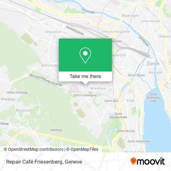 Repair Café Friesenberg map