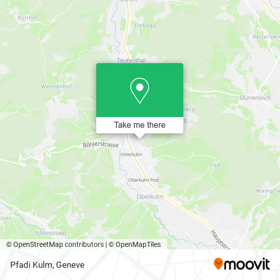 Pfadi Kulm map