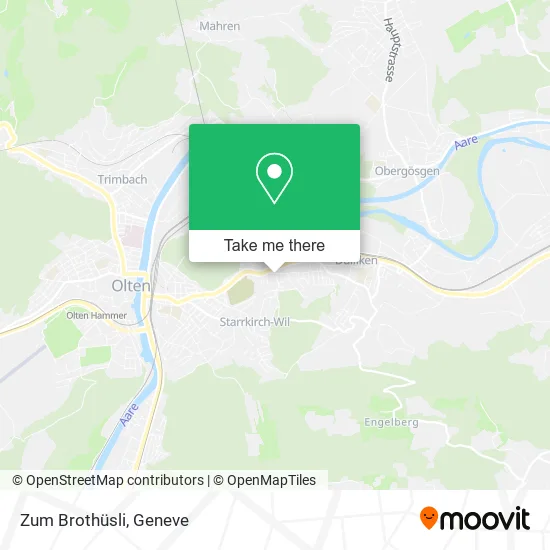 Zum Brothüsli map