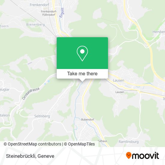 Steinebrückli map