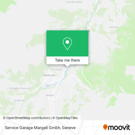 Service Garage Margeli Gmbh map