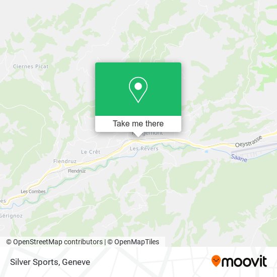 Silver Sports map