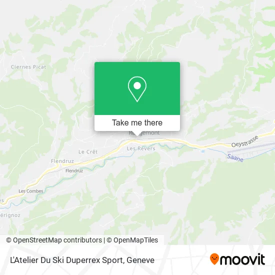 L'Atelier Du Ski Duperrex Sport map