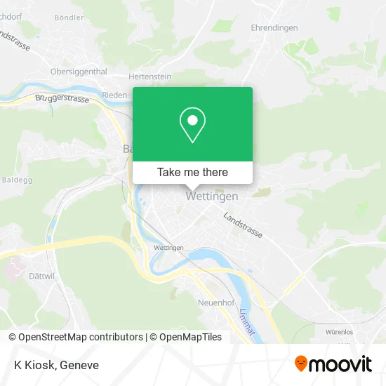 K Kiosk map