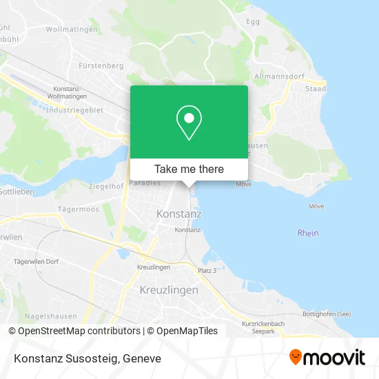 Konstanz Susosteig map