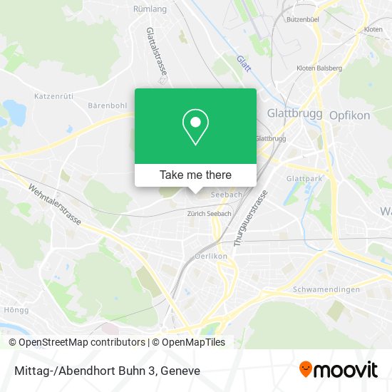Mittag-/Abendhort Buhn 3 map