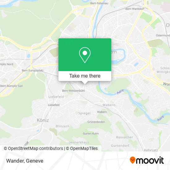 Wander map