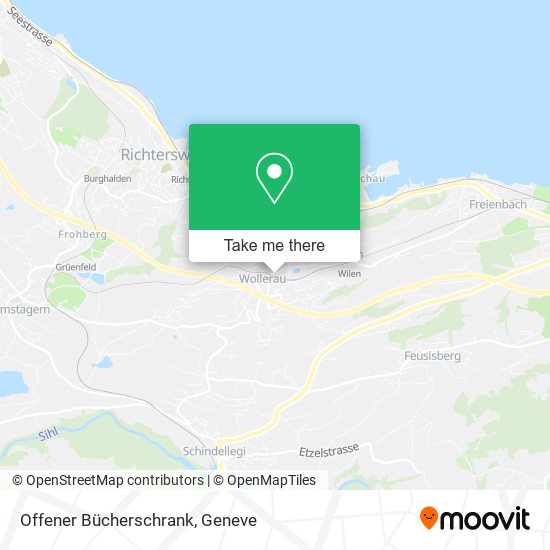 Offener Bücherschrank map