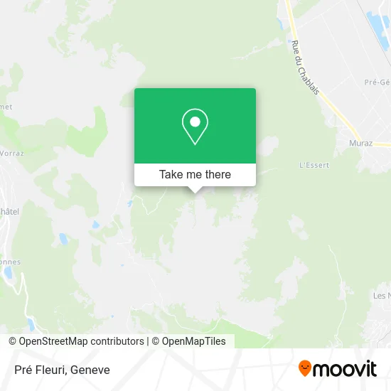Pré Fleuri map