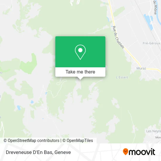 Dreveneuse D'En Bas map