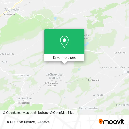 La Maison Neuve map