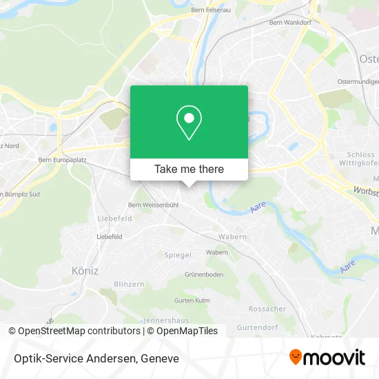 Optik-Service Andersen map