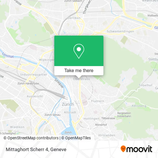 Mittaghort Scherr 4 map