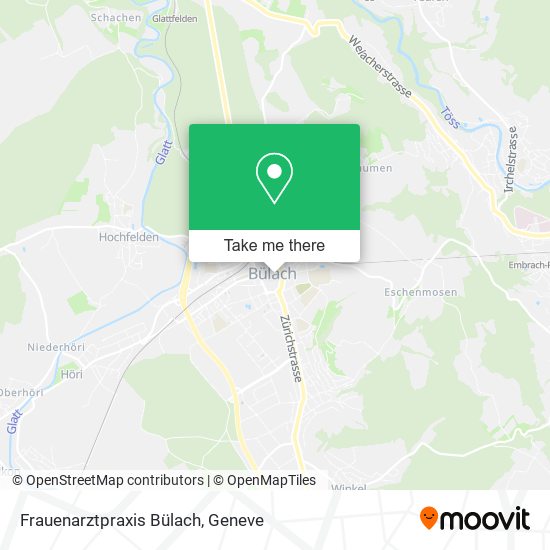 Frauenarztpraxis Bülach map