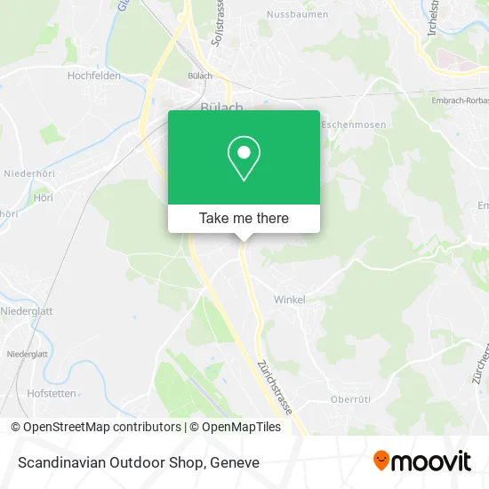 Scandinavian Outdoor Shop map