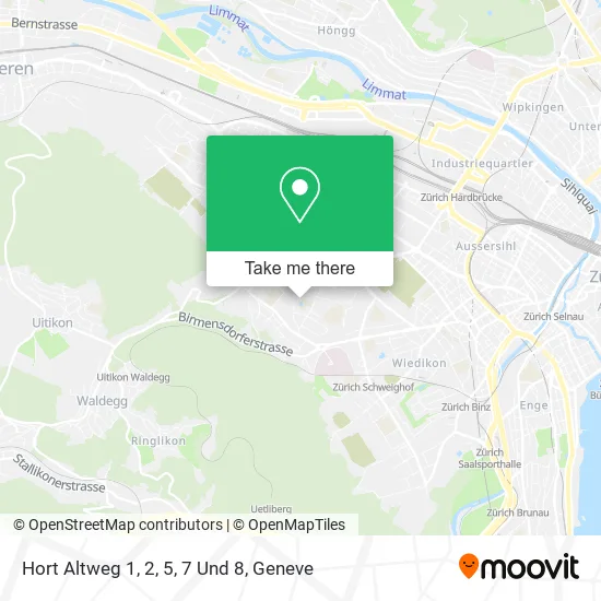 Hort Altweg 1, 2, 5, 7 Und 8 map