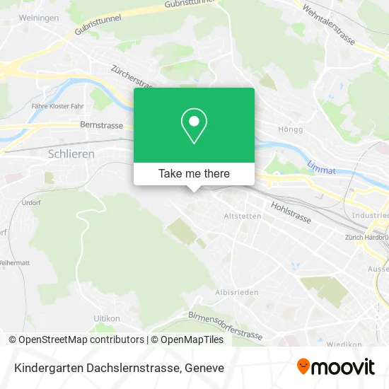 Kindergarten Dachslernstrasse map