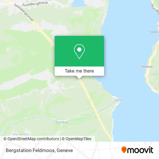 Bergstation Feldmoos map