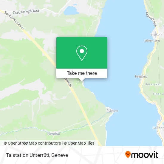 Talstation Unterrüti map