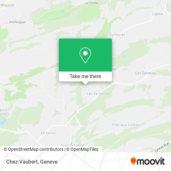 Chez-Vaubert map