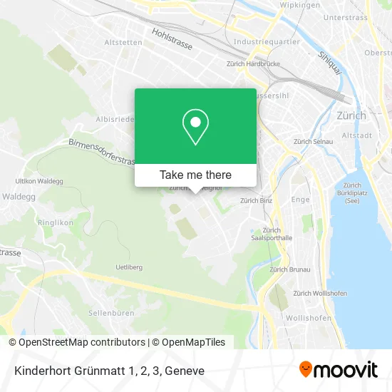 Kinderhort Grünmatt 1, 2, 3 map