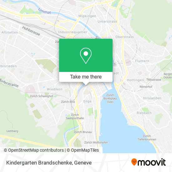 Kindergarten Brandschenke map