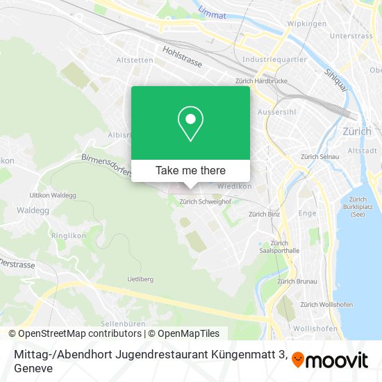 Mittag- / Abendhort Jugendrestaurant Küngenmatt 3 map